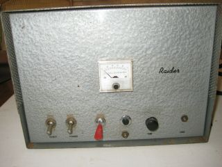Vintage D & A Manufacturing Co.  Raider Hf Amplifier