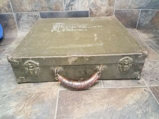 Rare 1911 World War 1 WWI Army Military Field Sketching Equipment Case 2