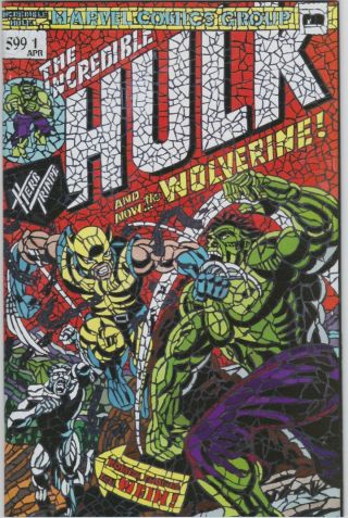 Incredible Hulk 181 Nm/m 9.  8 Shattered Variant 1st Appearance Of Wolverine