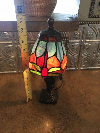 Stained Glass Lamp Tiffany Style Small 2
