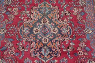 Vintage Floral Kashmar Area Rug Hand - Knotted Living Room Oriental Carpet 7 