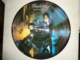 Prince And The Revolution Purple Rain Mexican Picture Disc Lp Mexico 1984 Rare