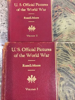 U.  S.  Official Pictures of the World War Book (Volume 1 - 4) by Russell/Moore 2