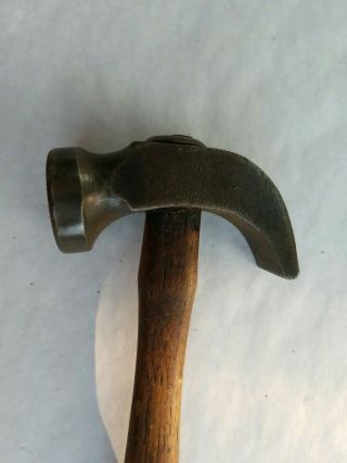 Vintage Crispin No.  2 Cobbler Hammer Frank W.  Whitcher & Co.  Boston,  Ma