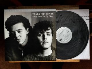 Tears For Fears - Songs From The Big Chair - Mfsl Lp - Vinyl - 33rpm - Near