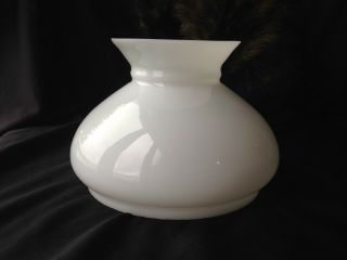 Vintage White Milk Glass Table Lamp Light Shade 6 3/4 " Wide 6 " Fitter