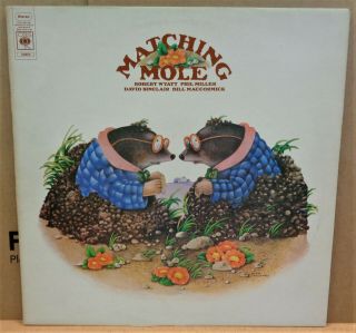 Matching Mole Self Titled Og Uk Stereo Cbs Records Lp S 64850 2/1 Textured