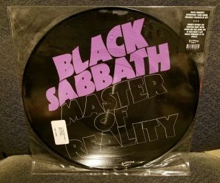 Black Sabbath - Master Of Reality,  Oop,  Hype,  Rare,  Picture Disc Lp