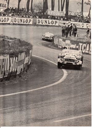 1959 Triumph Tr - 3s At Le Mans 2 - Page Article / Ad
