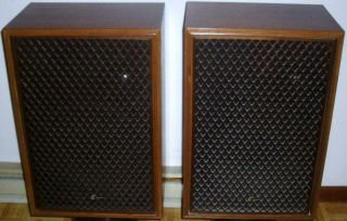 Vintage Sansui Sp - 3000 Speakers Ex - Cond Owner 20pics
