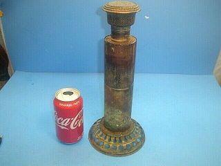 Antique Pat.  1889 B&h Bradley & Hubbard No.  89 Oil Lamp Parts Burner