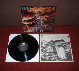 Beck Mellow Gold Lp 1994 Geffen 1st Press,  Inner Rare
