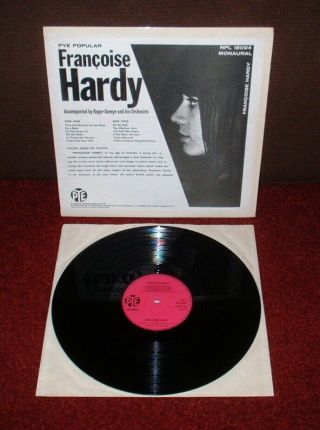 FRANCOISE HARDY 1st LP 1964 PYE MONO 1st Press 2 OR 3 PLAYS ONLY 2