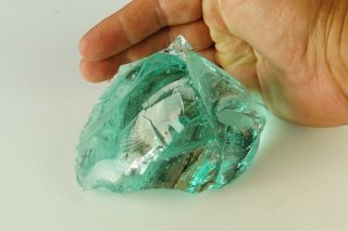 Big Monatomic Green Andara Crystal Ancient Stone 338 Gram Indonesia (40043)