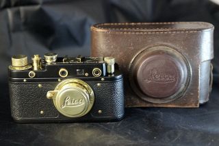 Leica Ii D Kommando Der Schulen Der Luftwaffe Wwii Vintage Russian Camera Exc