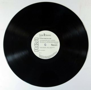 The Neon Promotion Album - Various (indian Summer) (rare Uk Vinyl Lp Neon1)