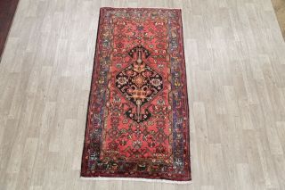 Traditional Malayer Rug Hand - Knotted Wool Geometric Oriental Carpet 4 x 8 Foyer 2