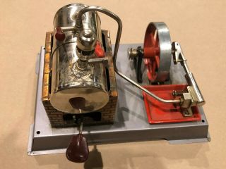 Vtg Wilesco Made In Germany Dry Fuel Steam Engine
