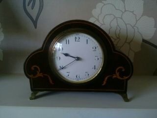 Antique/vintage French Key Winding Mantel Clock.  Order.