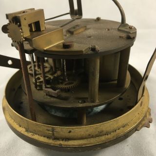 Antique French Japy Freres Deters Clock Movement Parts Spares Repairs
