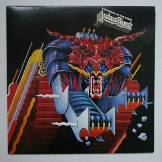 Judas Priest " Defenders Of The Faith " 1984 Vinyl Lp With Lyric Inner