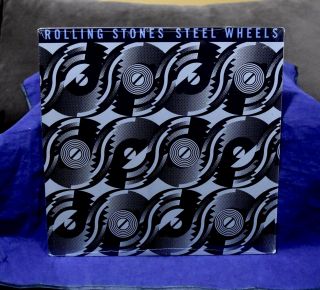 Rolling Stones Very Rare Lp Steel Wheels 1989 Usa 1stpress Not 180g