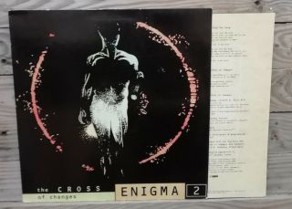 Enigma The Cross Of Change Rare Uk Vinyl Lp 1993 Michael Cretu,  Inner