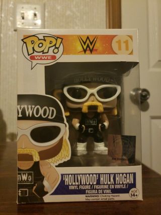 Vaulted Funko Pop Hollywood Hulk Hogan Vinyl Figure Wcw Wwf Nwo Wwe 2k15