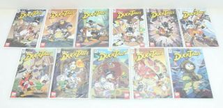 Disney Ducktales Cover A 1,  3,  5 - 7,  9 / Cover B 2 - 4,  6,  10 Idw Comics (11 Total)