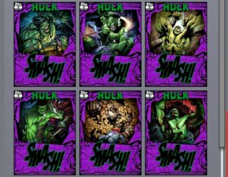 Marvel Collect By Topps Digital Hulk Smash 1st First Printing Set With Award