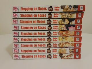 Stepping On Roses Manga Complete Series Set Volumes 1 - 9 Shojo Beat Rinko Ueda