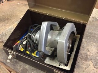 Vintage Craftsman Industrial Circular Saw 7 " W Box And Blades Runs Looks Awesome