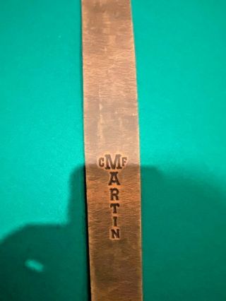 Martin Guitar - Brown Leather Vintage Guitar Strap