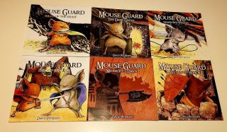 Mouse Guard First Series Complete 1st Printing Belly Of The Beast,  5