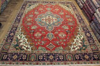Antique Persian Tabriz Floral Carpet Design And Colour 390 X 300 Cm