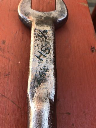 American Bridge Ab Spud Wrench 7/8” Vintage Iron Worker Tool “clean”