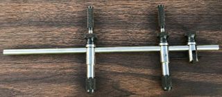 Vintage The Ls Starrett Co.  Athol,  Mass.  Usa,  No.  251 Steel Beam Trammels,  Old Tool,  24