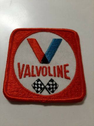 Valvoline Oil Embroidered Patch 2 3/4 " Square