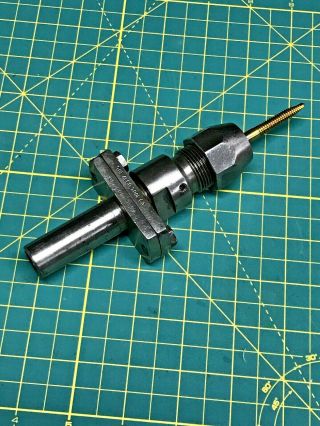 Tapping Head Tool Holder On Floating Holder Turret Engine Lathe 3/4 " Shk W Tap