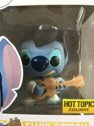 Funko Pop Elvis Stitch Exclusive.  Disney’s Lilo & Stitch Limited Edition Figure 3