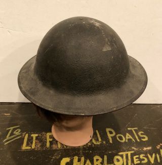 Ww1 Us Army Military Doughboy Dough Boy Helmet With Liner No Chin Strap