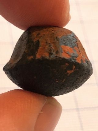 Australite 55: Australian Tektite From Meteorite Impact,  Core,  Bullet 6.  7g