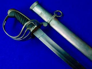 Spanish Spain Antique Ww1 Wwi Cavalry Sword W/ Scabbard