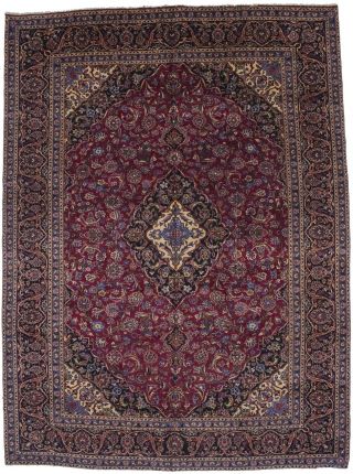 Vintage Handmade Traditional Large 10x13 Floral Oriental Rug Home Decor Carpet