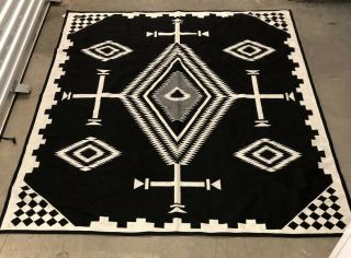 Vintage Pendleton Blanket 64”x 80” Aztec Native Navajo