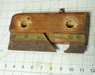Bensen - Crannell Antique Wood Plane Body Part Plow Plough Molding Tool - To - Repair