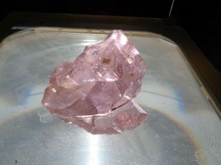 Andara Crystal Glass Bright Pink " Hgw " 350 Grams G30 Monatomic Crystals