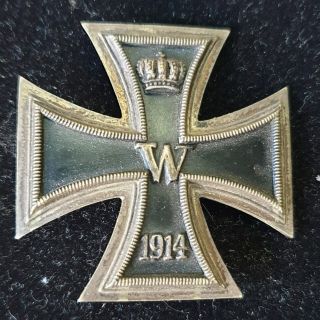 Ww1 German Imperial Iron Cross Ek1 1914/18 1class Order,  Badge,  Medal