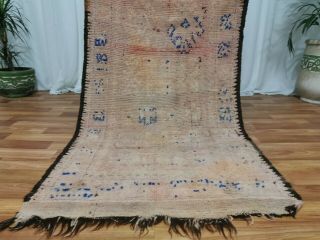 Antique handmade morocco Carpet 3 ' 3 