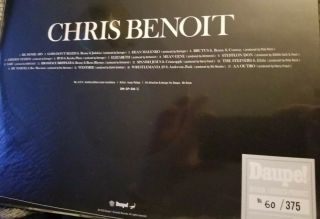 WESTSIDE GUNN - Chris Benoit,  DAUPE records 2lp Frosted Clear Vinyl, 2